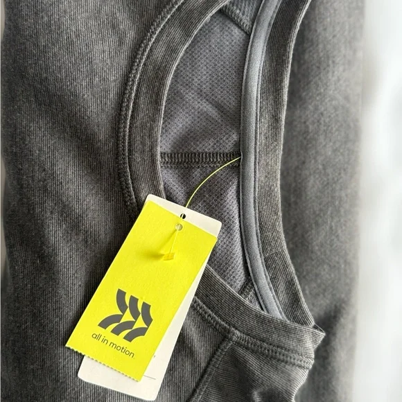 NWT All in Motion Merino Wool Blend Long Sleeve Shirt Gray Heathered XL - Picture 2 of 6